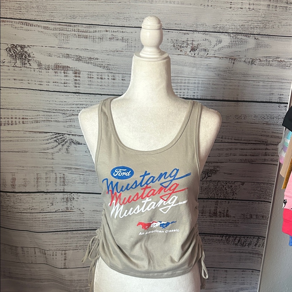 NWT Ford Mustang Graphic Tank Top size XL